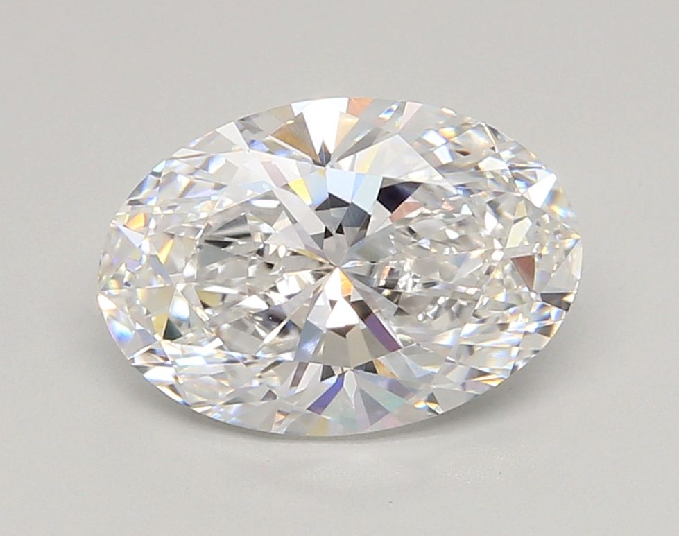 3.04 ct. oval Lab Grown Diamond front image