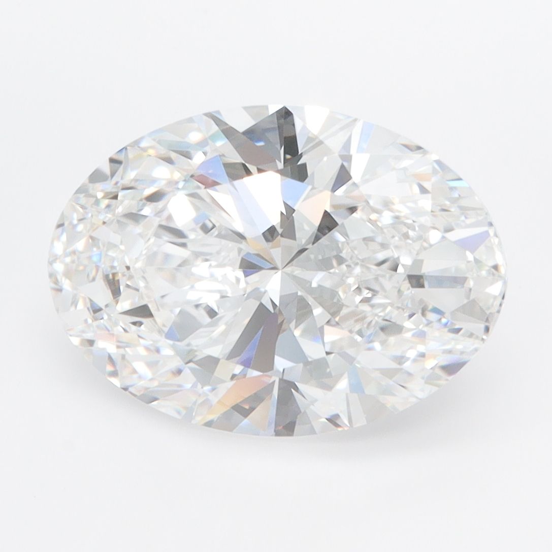 3.94 ct. oval Lab Grown Diamond front image