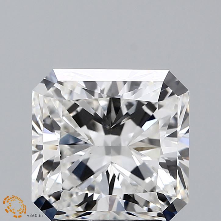 3.12 ct Square Radiant diamond