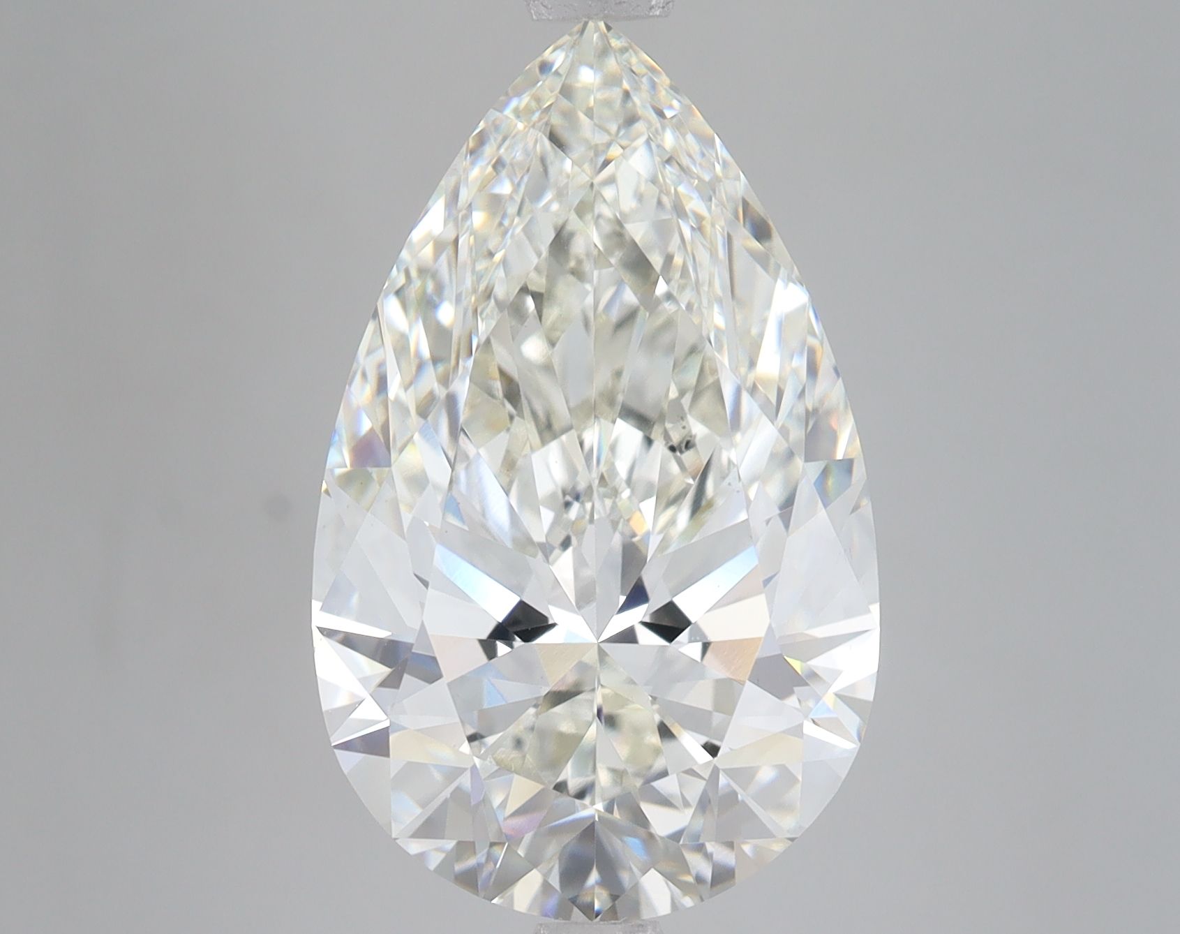 8.08 ct. pear Lab Grown Diamond front image