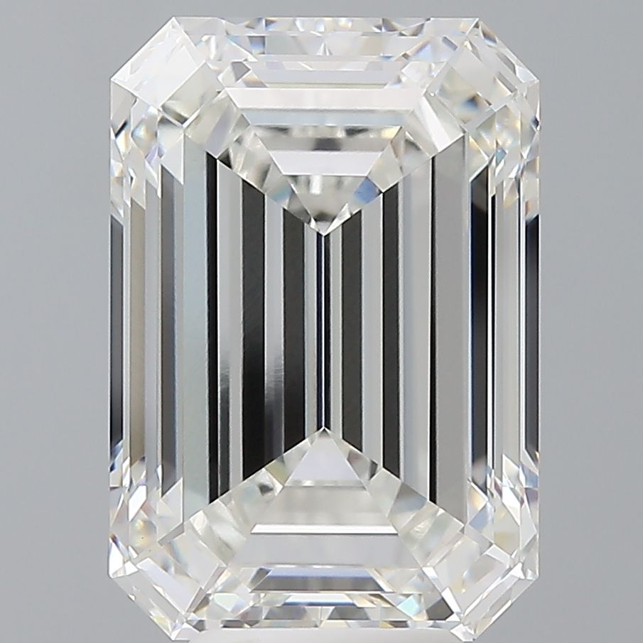 7.10 ct. emerald Lab Grown Diamond front image