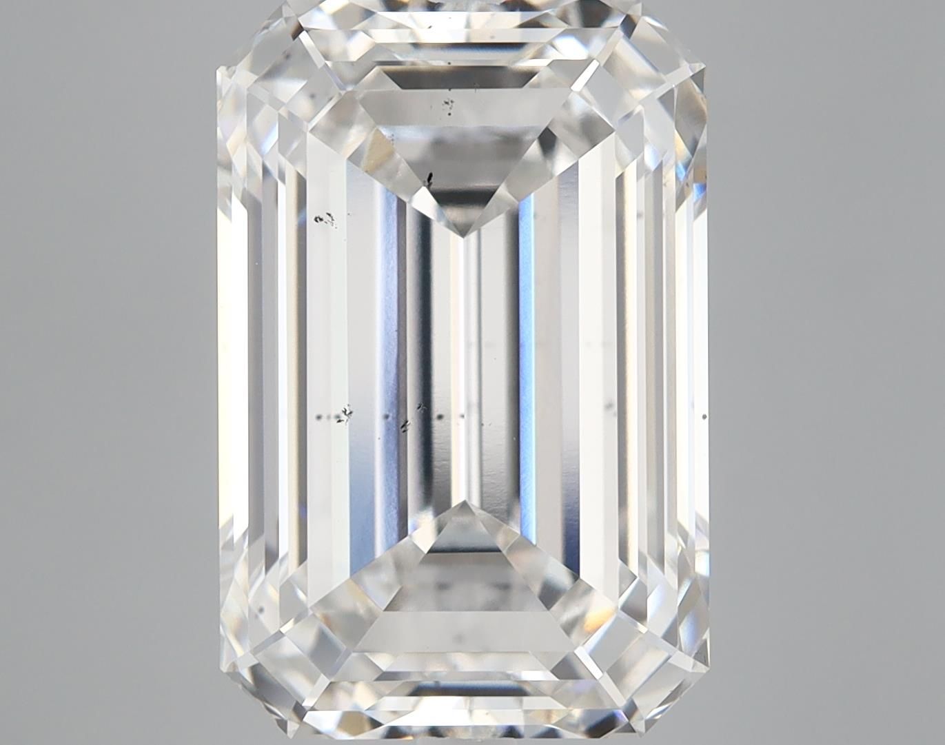 9.85 ct. emerald Lab Grown Diamond front image