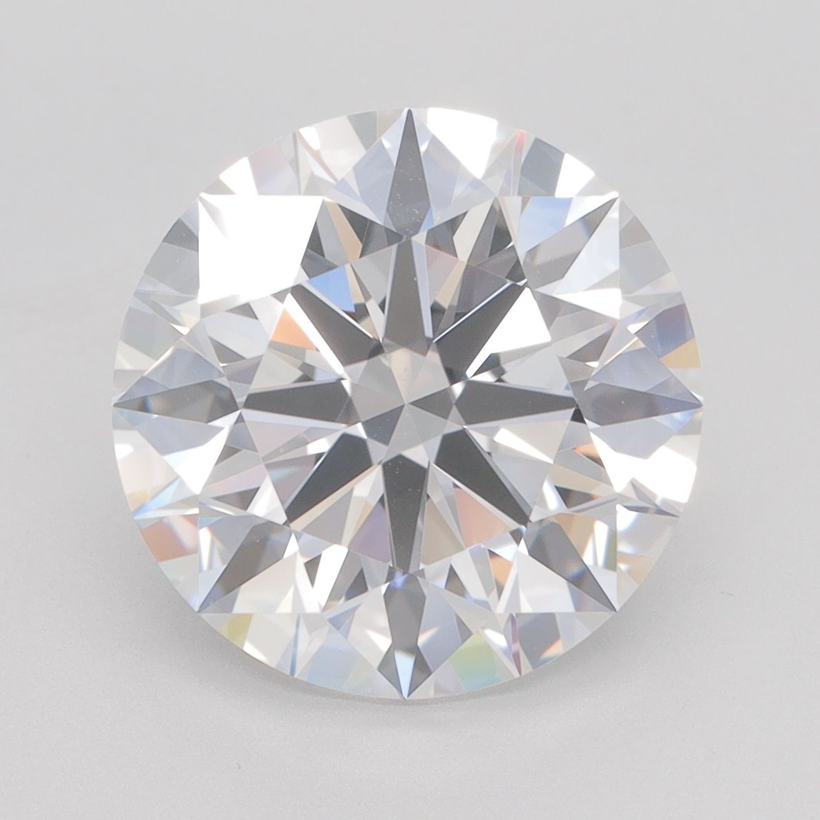 5.42 ct. round Lab Grown Diamond front image