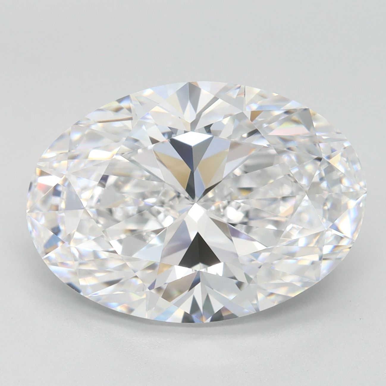 5.00 ct. oval Lab Grown Diamond front image