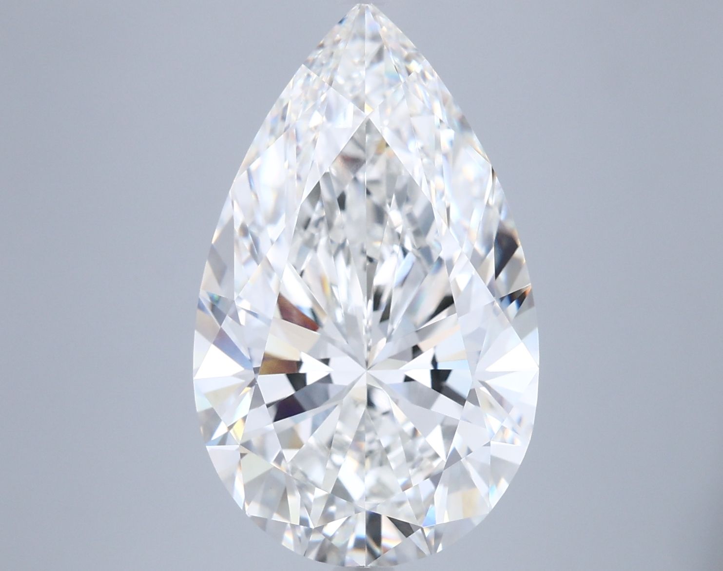 7.08 ct. pear Lab Grown Diamond front image