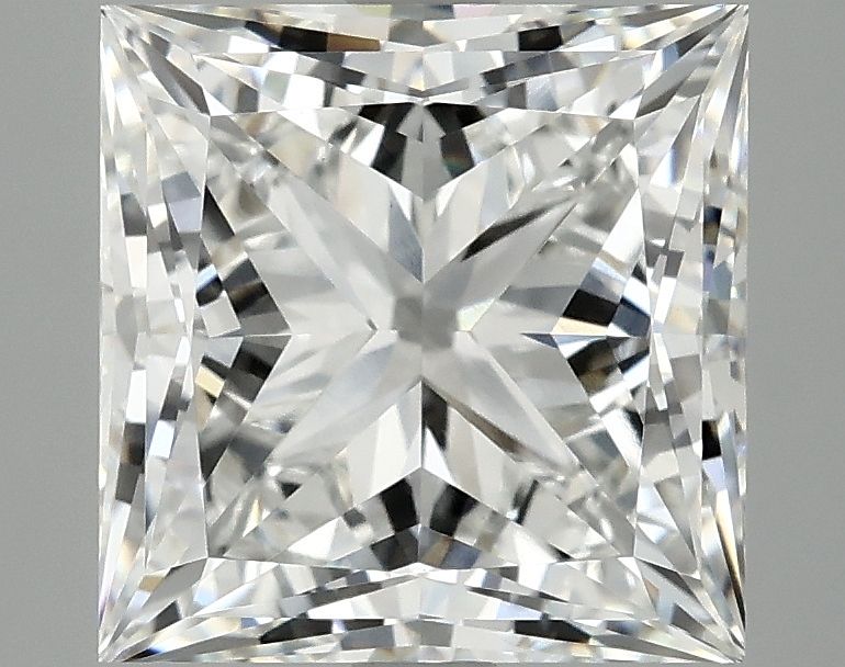 4.03 ct. princess Lab Grown Diamond front image