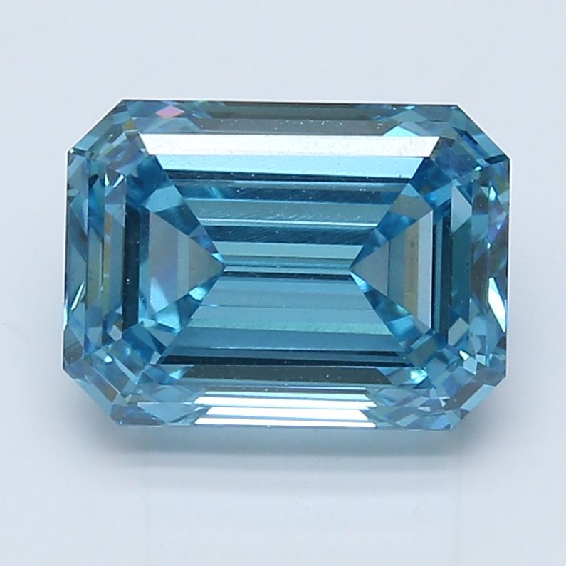 4.05 ct. emerald Lab Grown Diamond front image