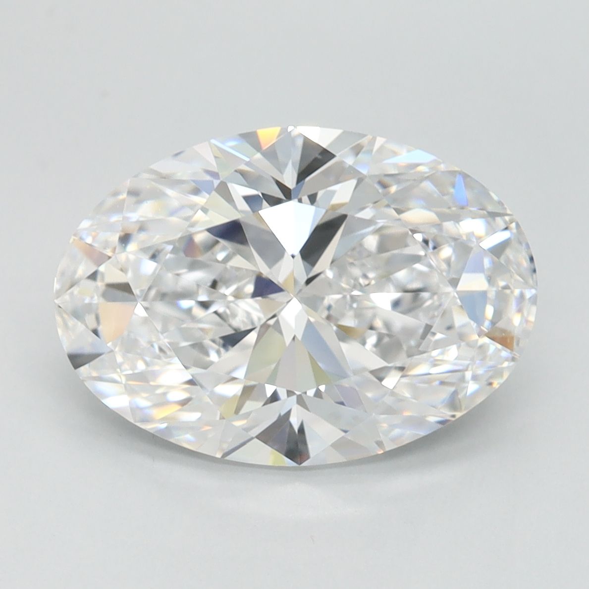 3.03 ct. oval Lab Grown Diamond front image