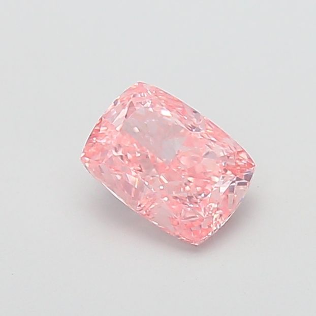 1.57 CT Fancy Vivid Pink CUSHION MODIFIED