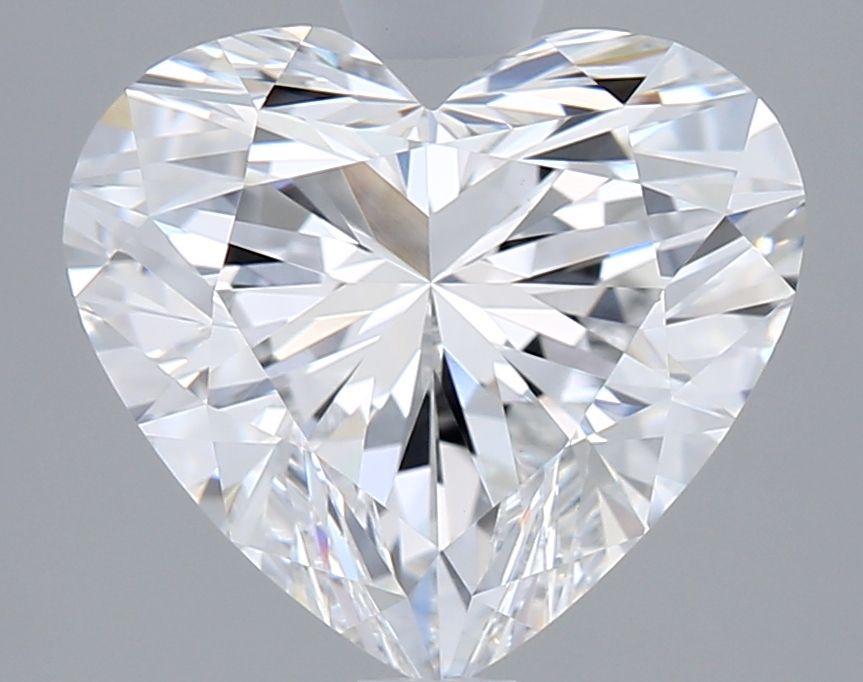 2.54 ct. heart Lab Grown Diamond front image