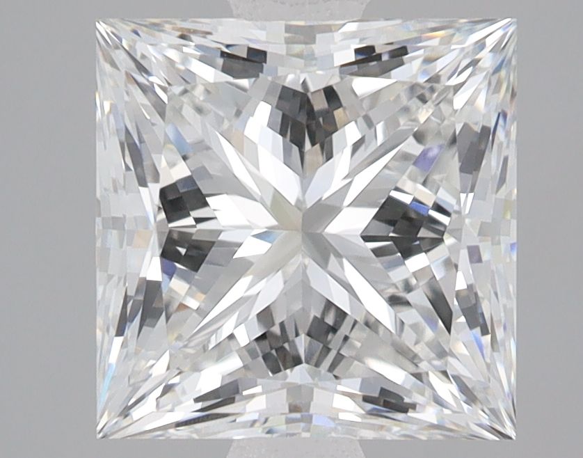 3.67 ct. princess Lab Grown Diamond front image