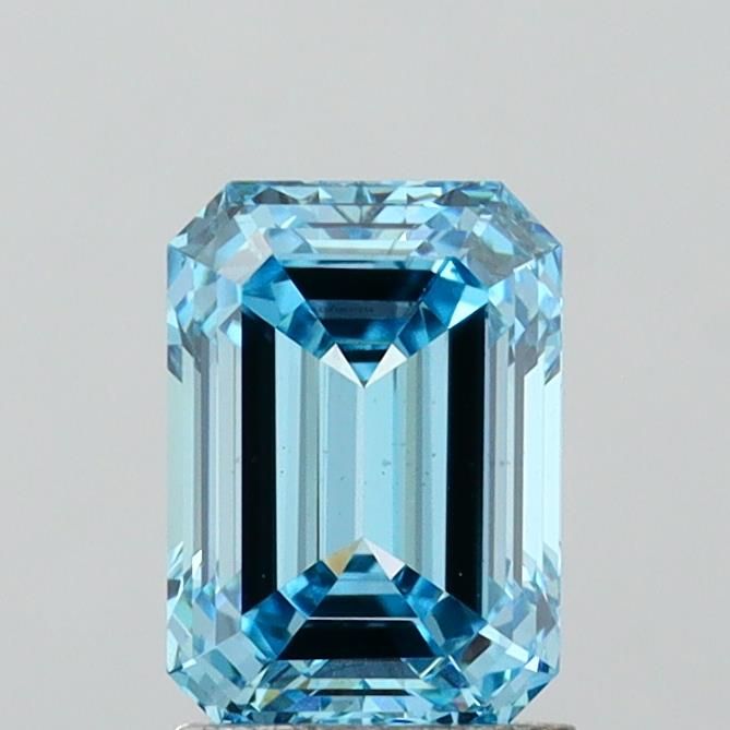 1.93 CT Fancy Vivid Blue EMERALD