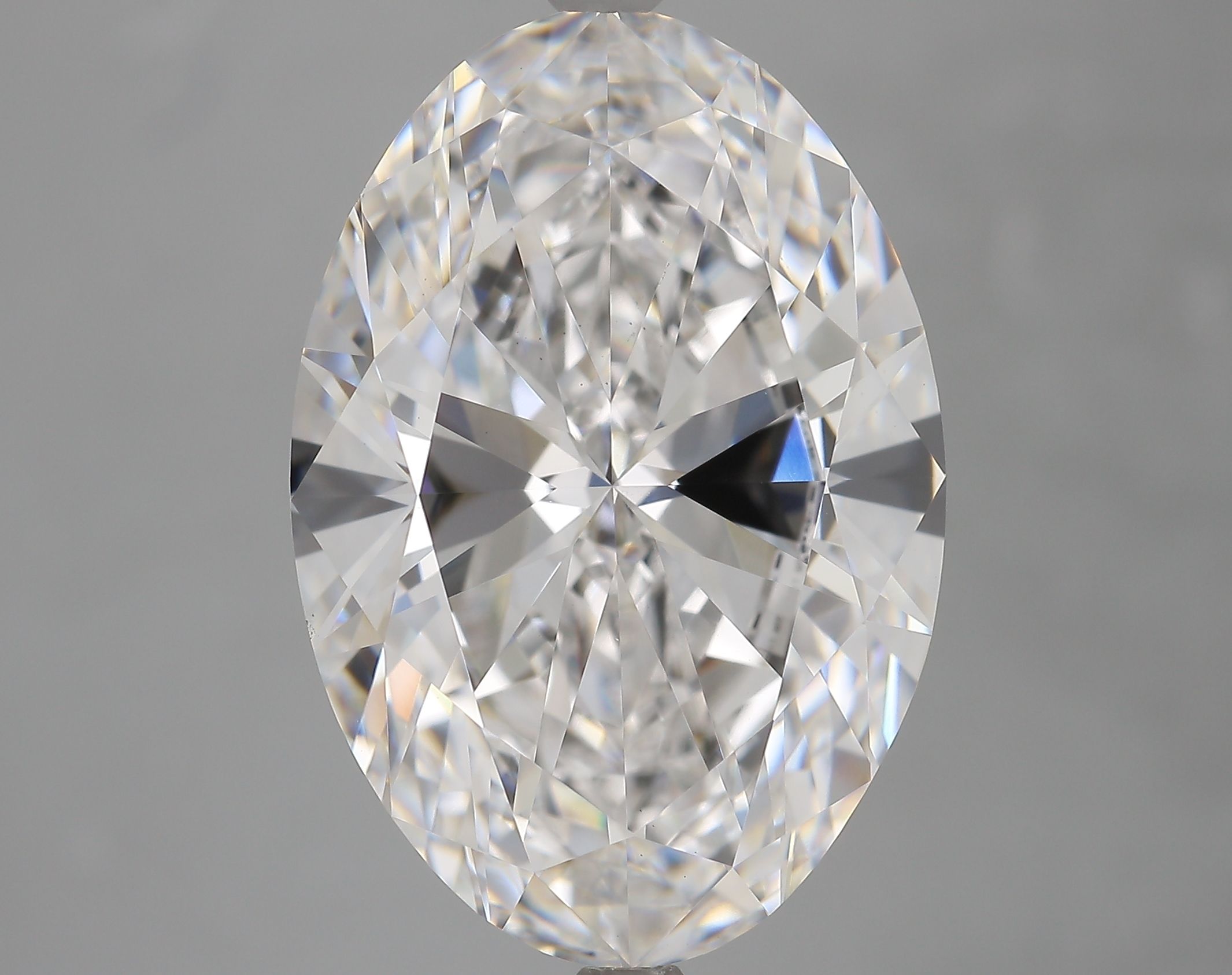 8.01 ct. oval Lab Grown Diamond front image