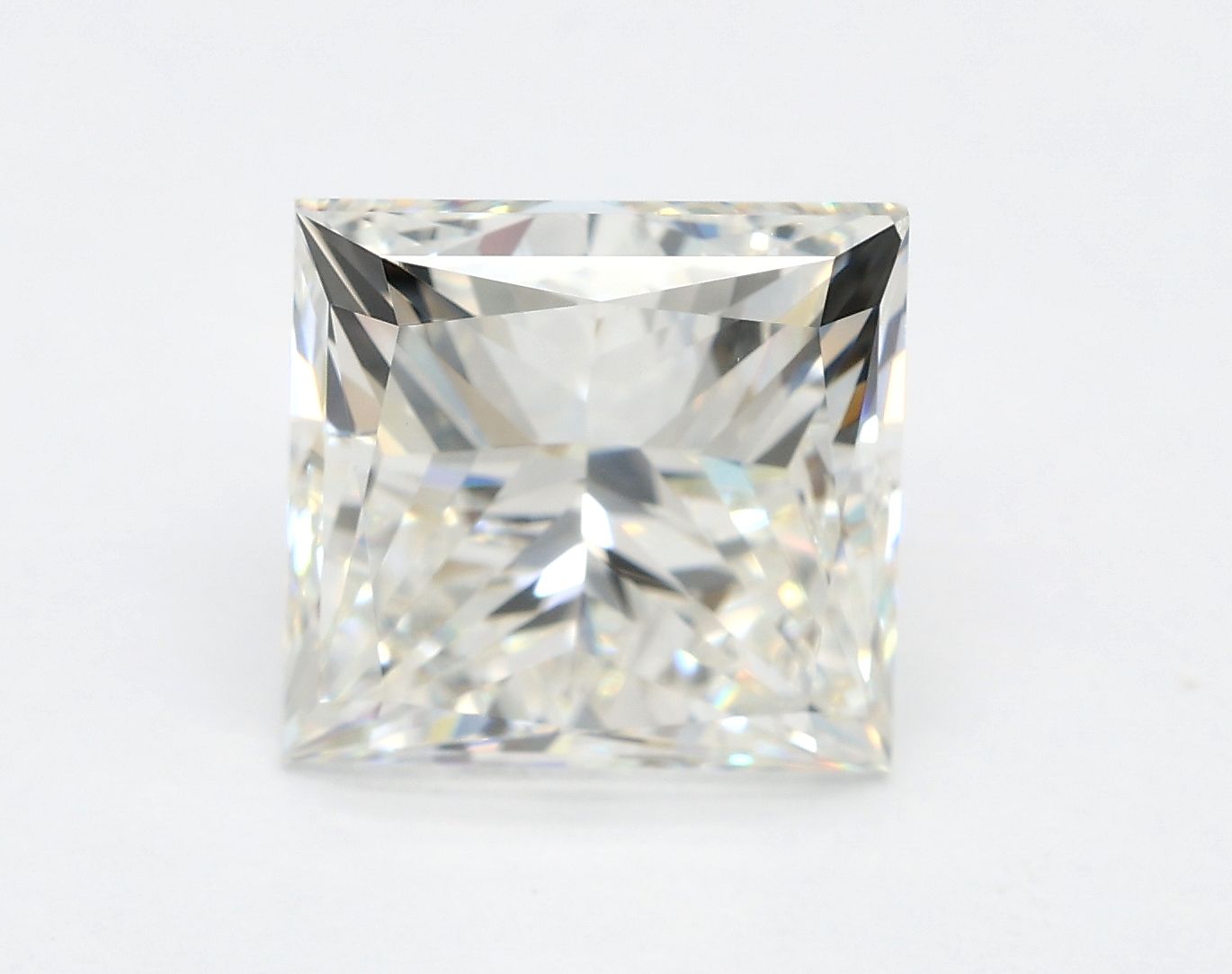 4.49 ct. princess Lab Grown Diamond front image