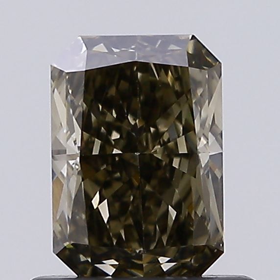 0.83 CT Fancy Yellowish Gray RADIANT