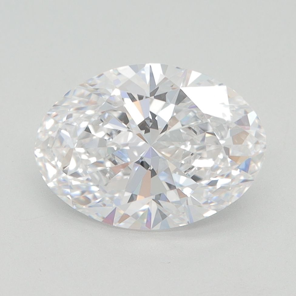 2.10 ct. oval Lab Grown Diamond front image