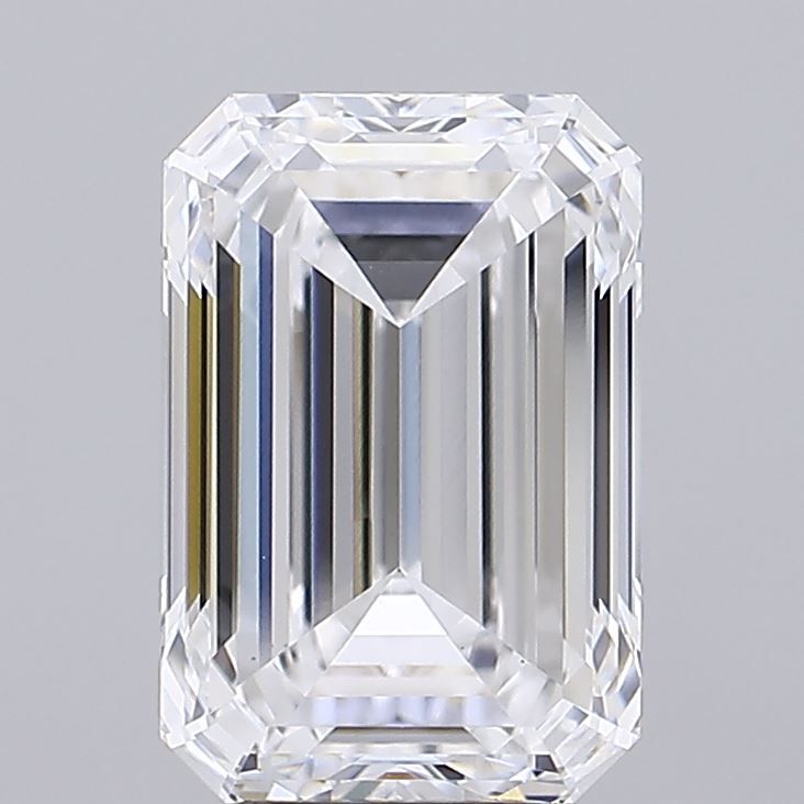 5.62 ct. emerald Lab Grown Diamond front image