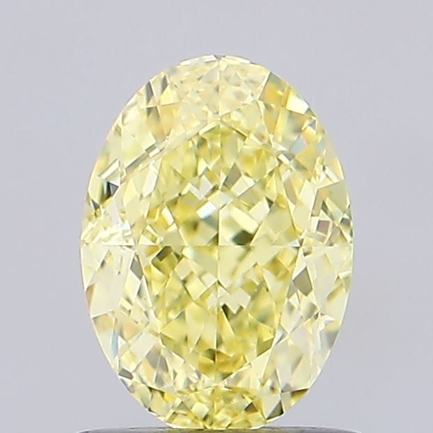 1.24 CT Fancy Intense Yellow OVAL
