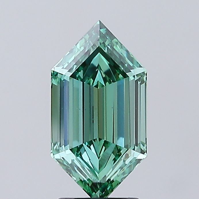 2.53 ct lab-grown Hexagonal Diamond