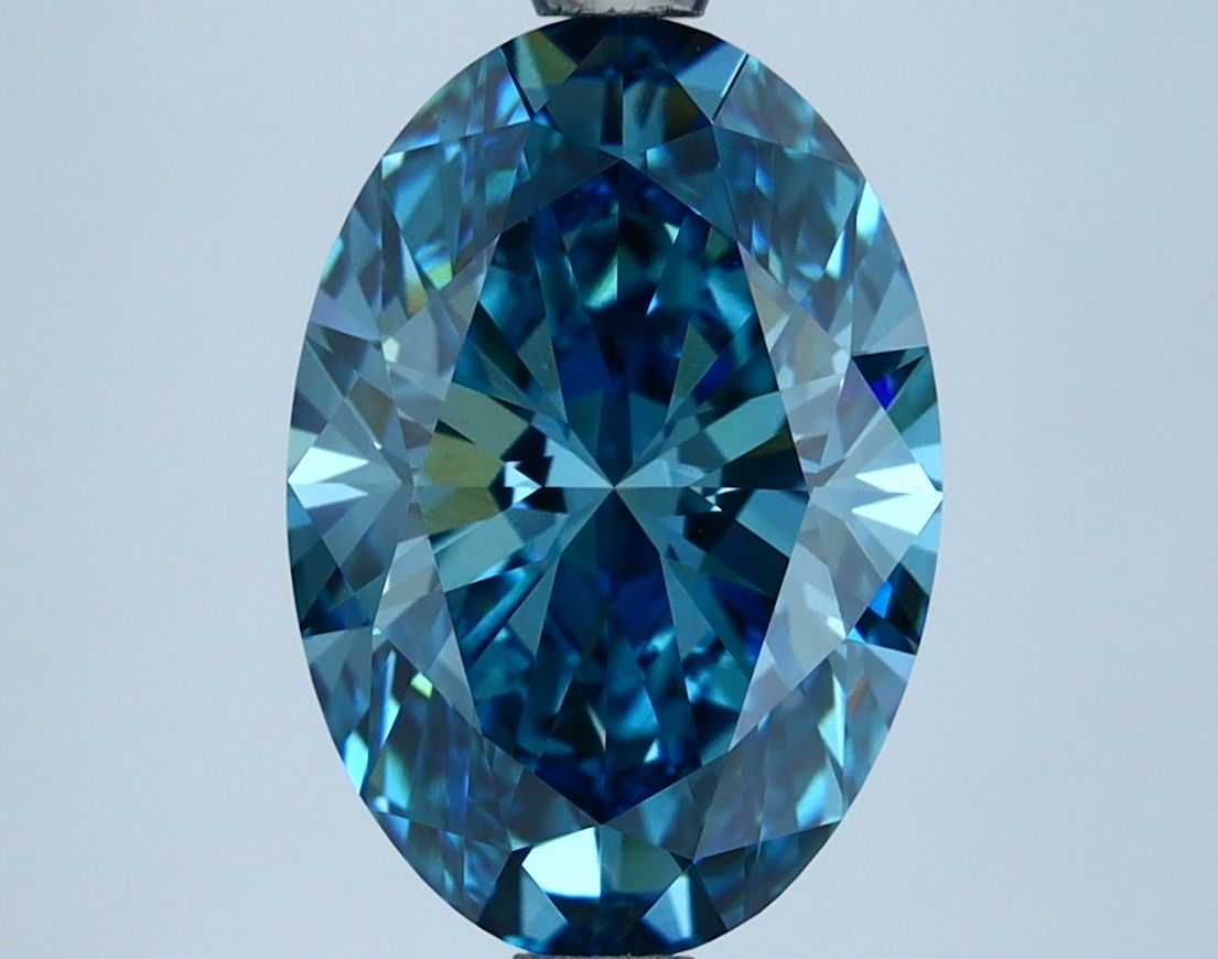 3.12 ct. oval Lab Grown Diamond front image