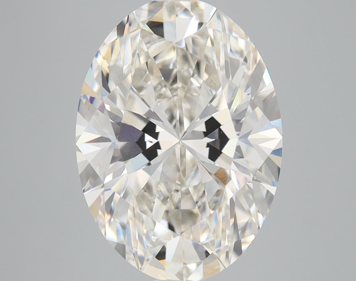 5.07 ct. oval Lab Grown Diamond front image