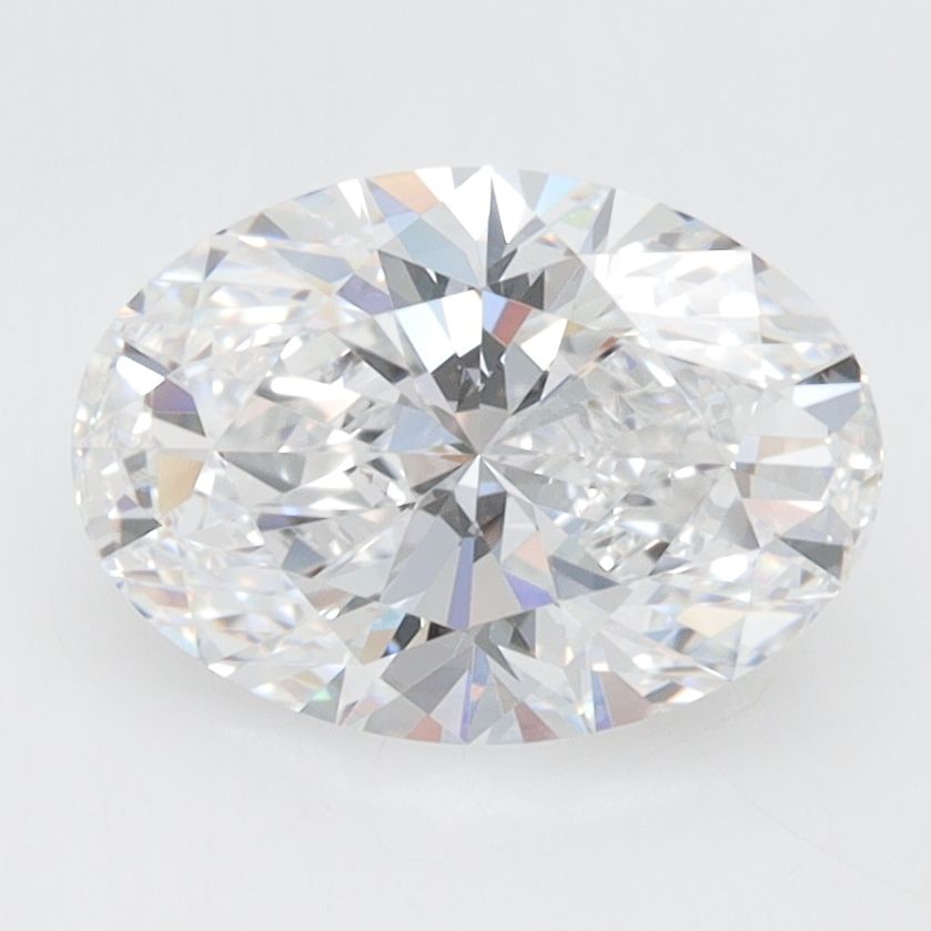 2.02 ct. oval Lab Grown Diamond front image