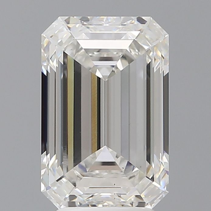 4.10 ct. emerald Lab Grown Diamond front image