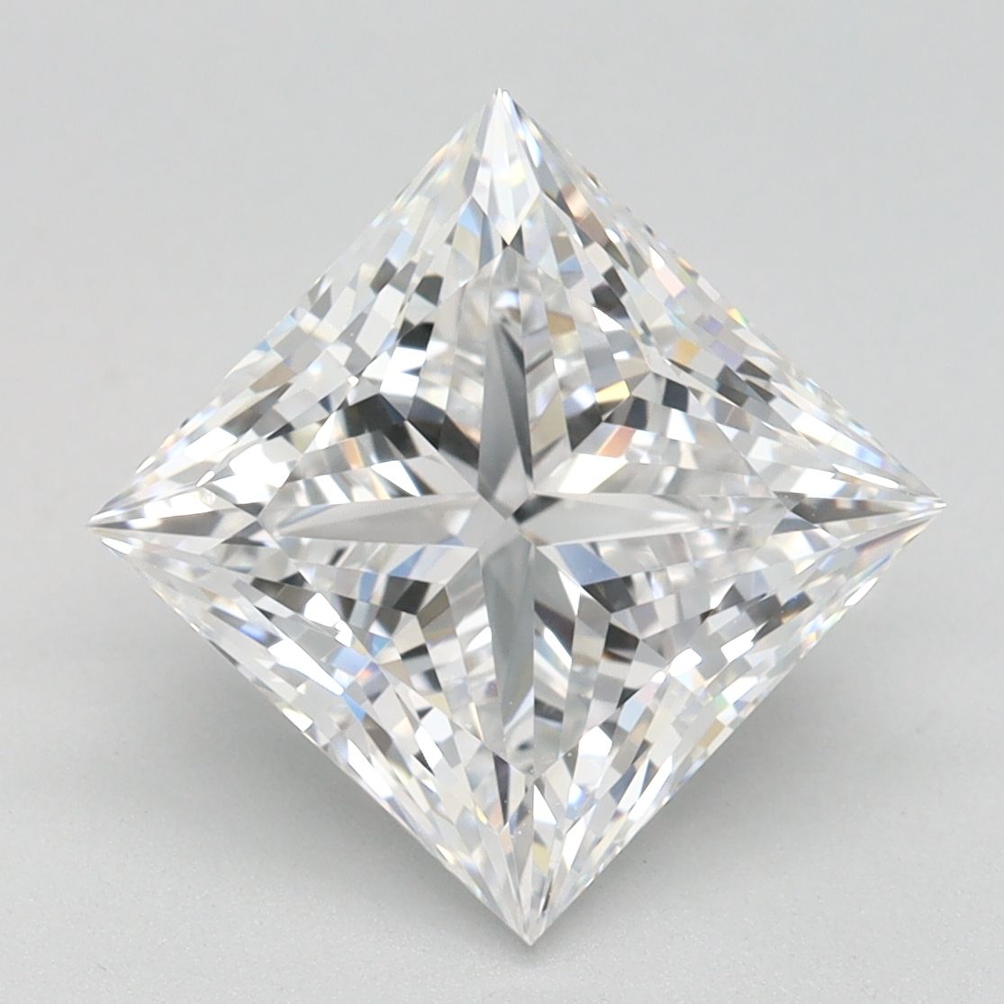 3.12 ct. princess Lab Grown Diamond front image