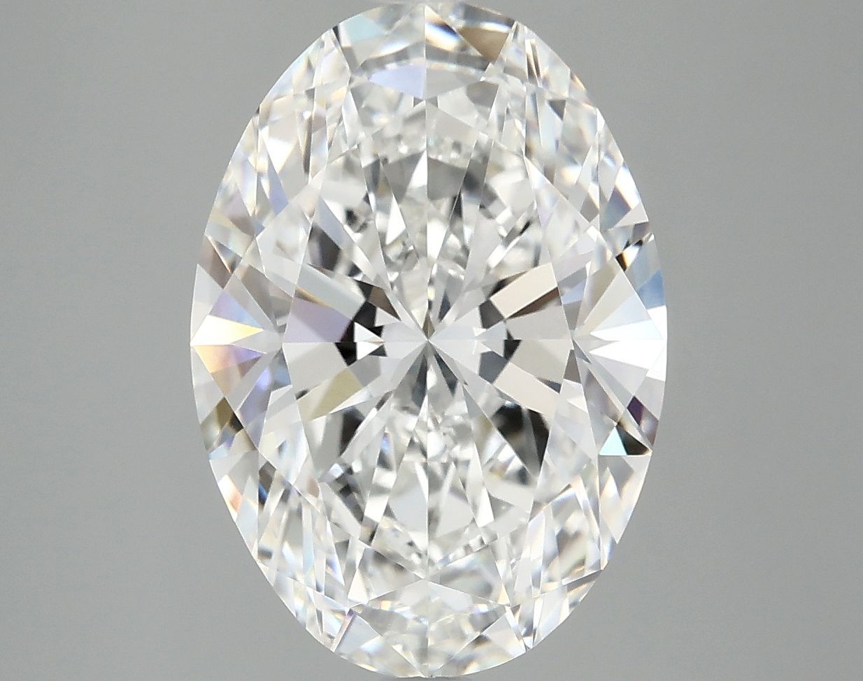 5.04 ct. oval Lab Grown Diamond front image