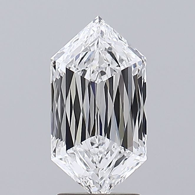 2.75 ct lab-grown Hexagonal Diamond