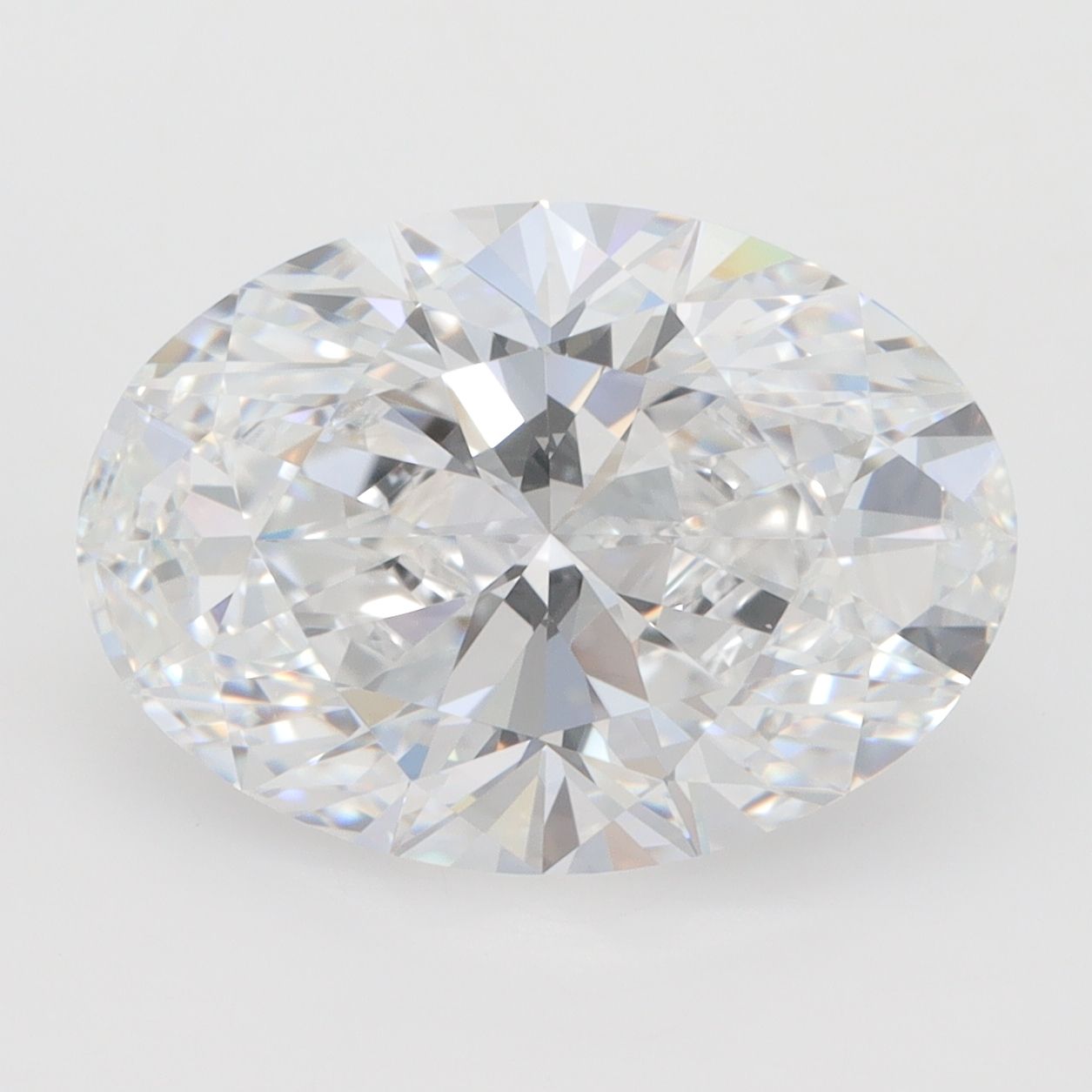 4.08 ct. oval Lab Grown Diamond front image