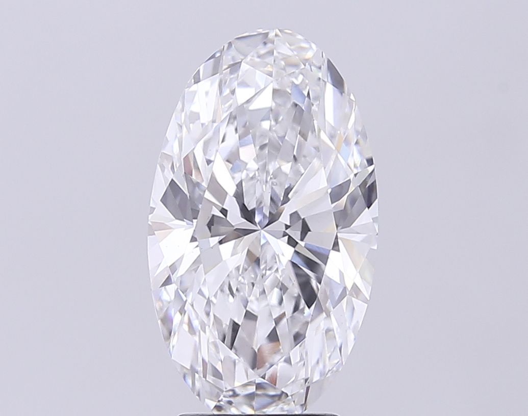 4.02 ct. oval Lab Grown Diamond front image