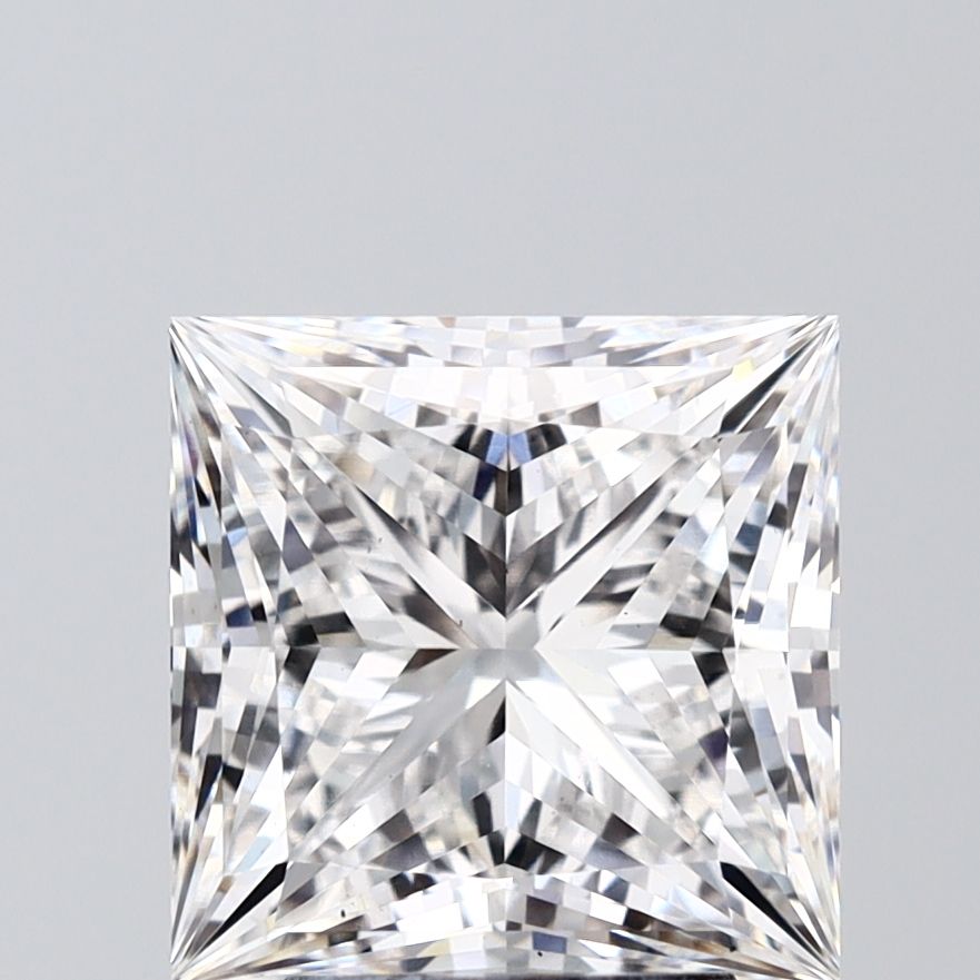 4.09 ct. princess Lab Grown Diamond front image