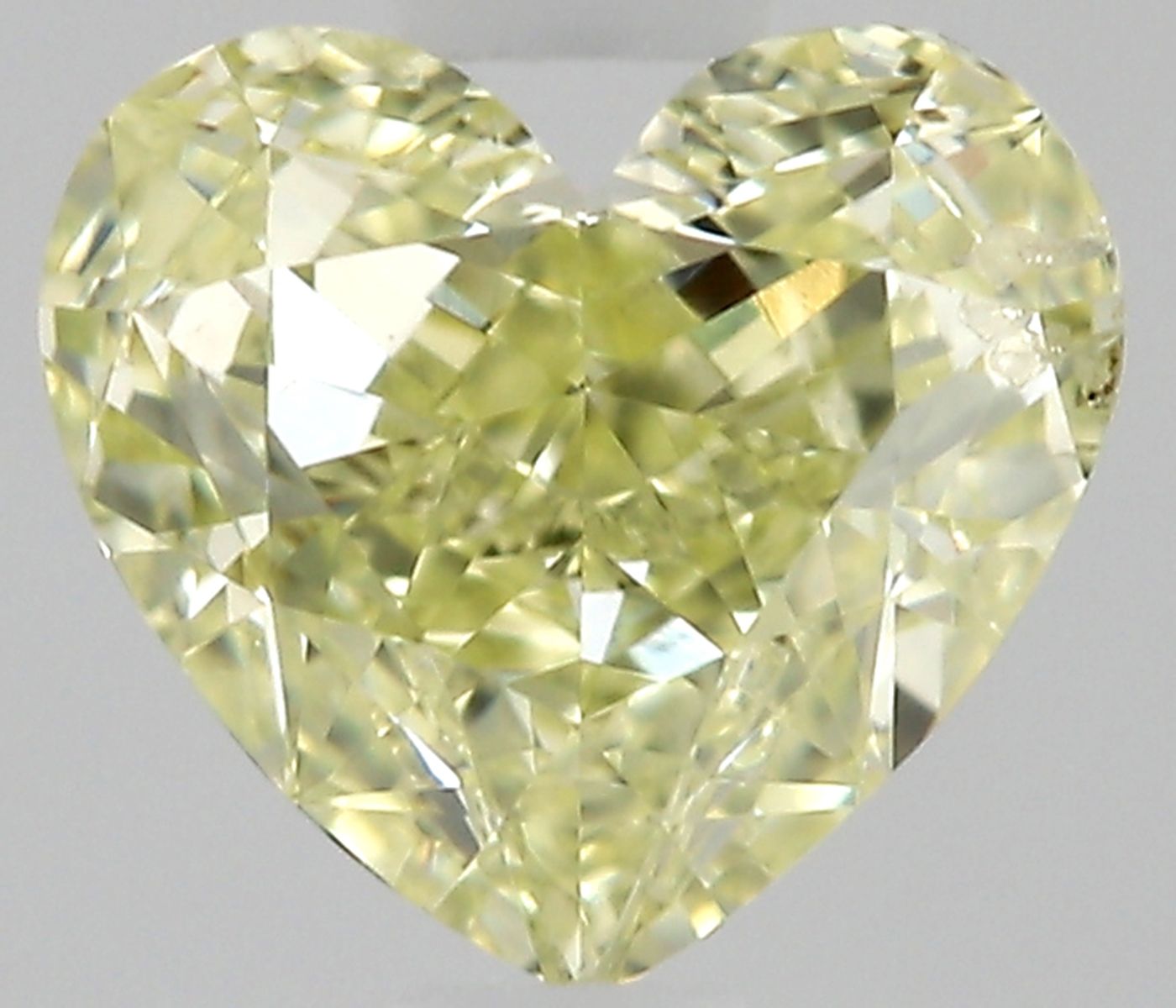 Diament 0.41 ct Fancy Light Yellow/SI2