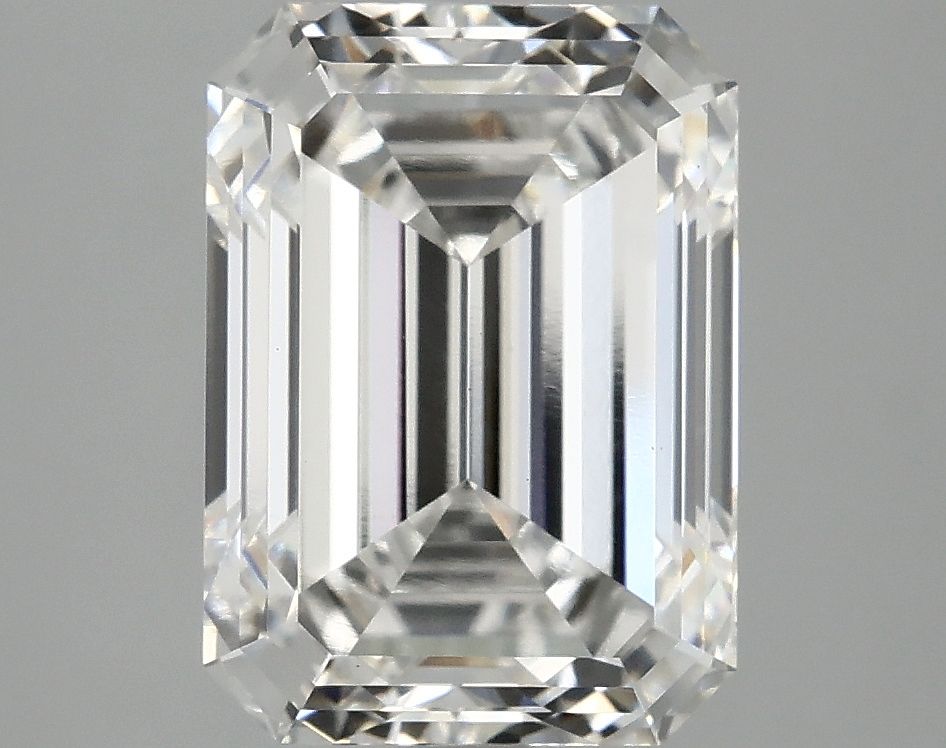 3.76 ct. emerald Lab Grown Diamond front image