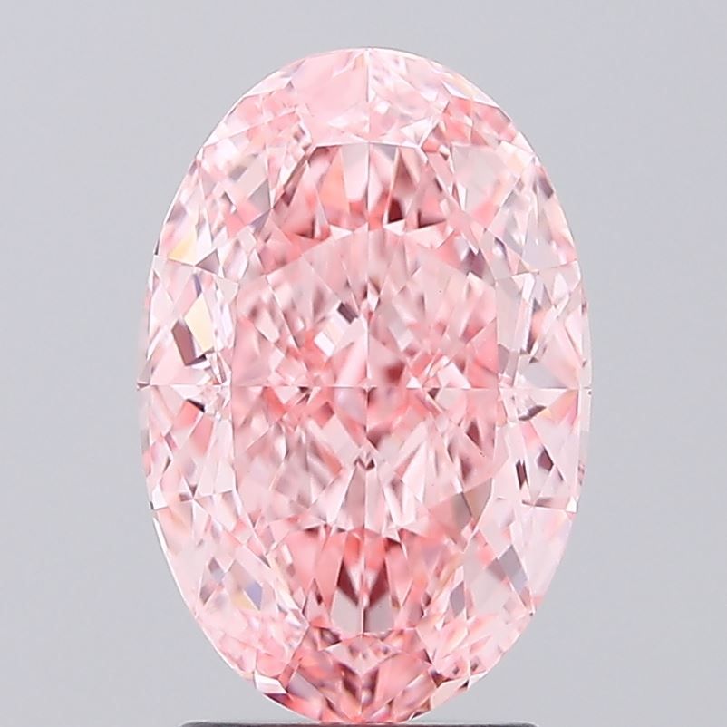 3.06 ct. oval Lab Grown Diamond front image