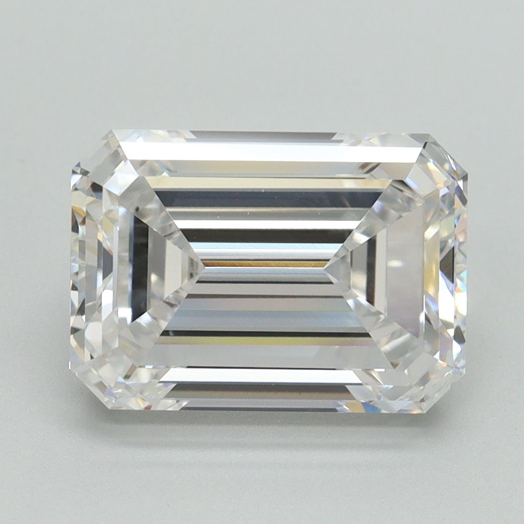 4.08 ct. emerald Lab Grown Diamond front image