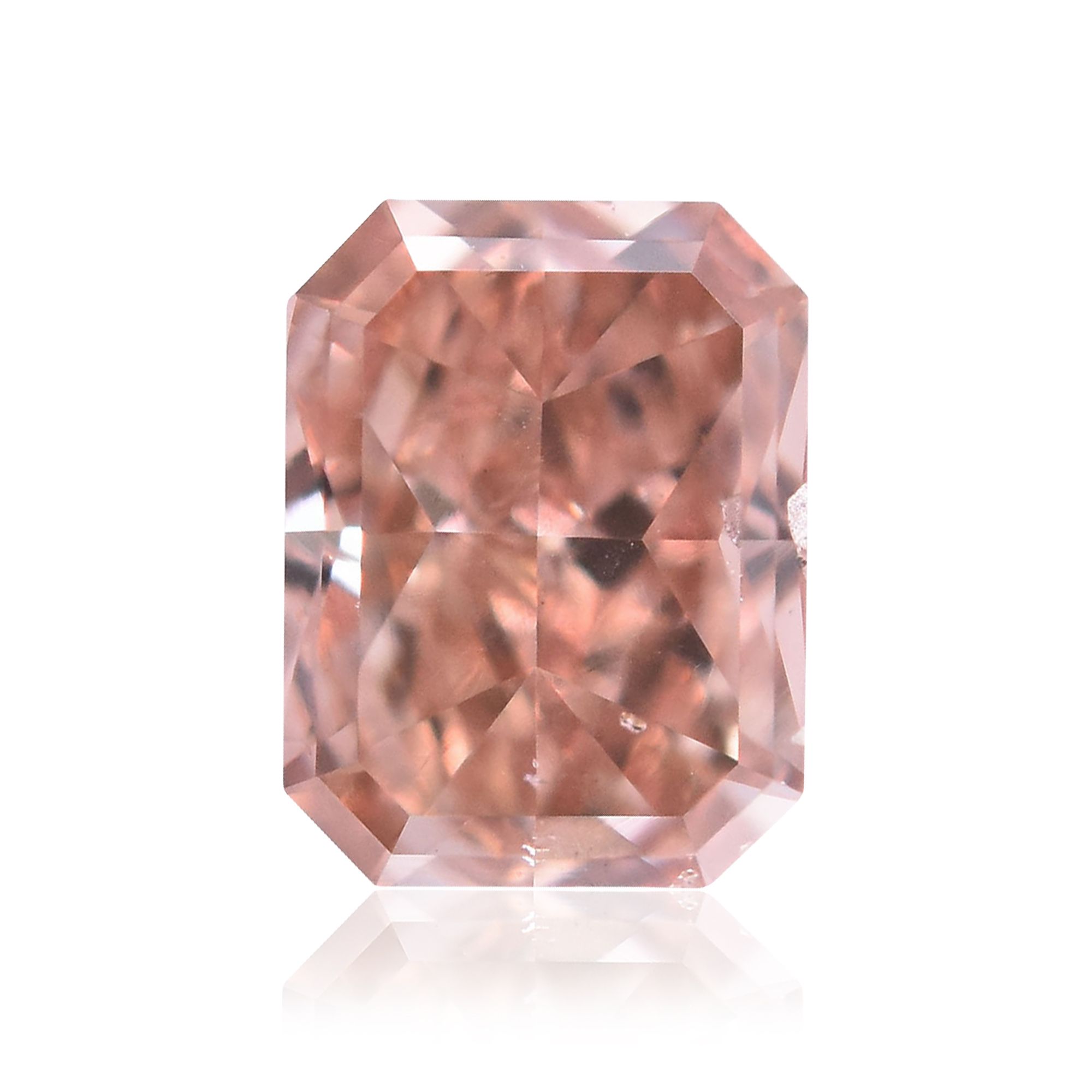 Diament 0.4 ct Fancy Orangey Pink/SI2