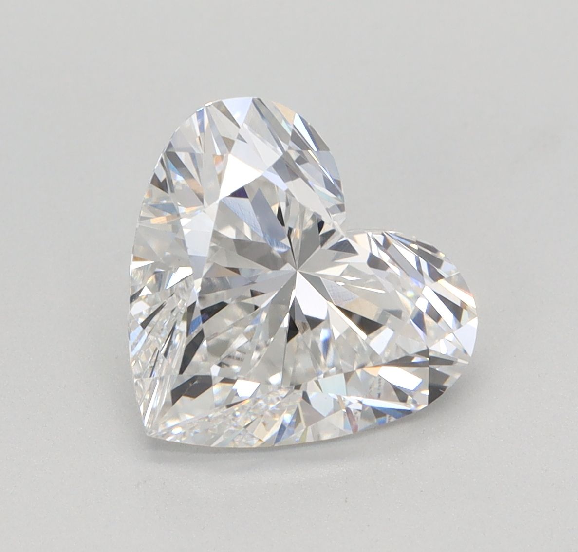 2.14 ct. heart Lab Grown Diamond front image