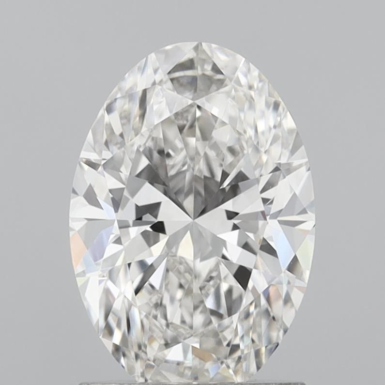 1.57 ct. oval Lab Grown Diamond front image