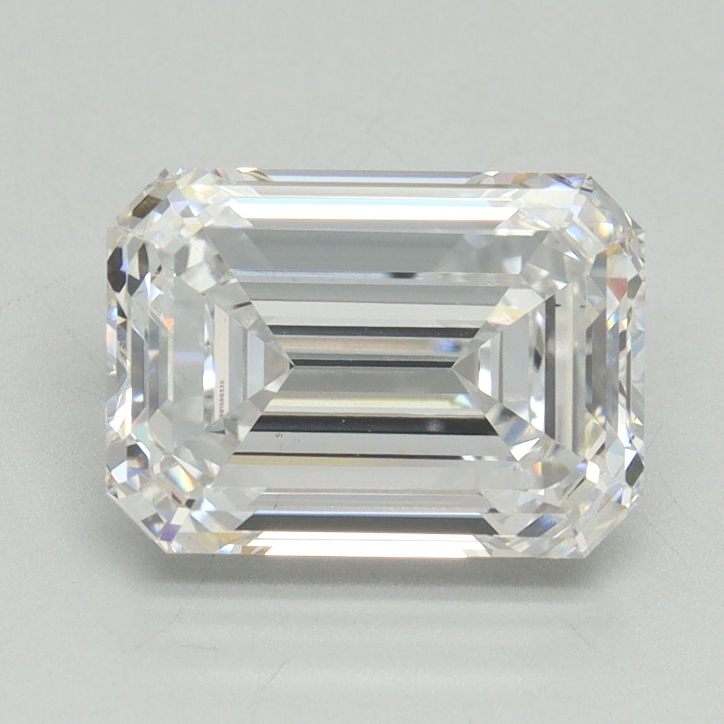 4.10 ct. emerald Lab Grown Diamond front image