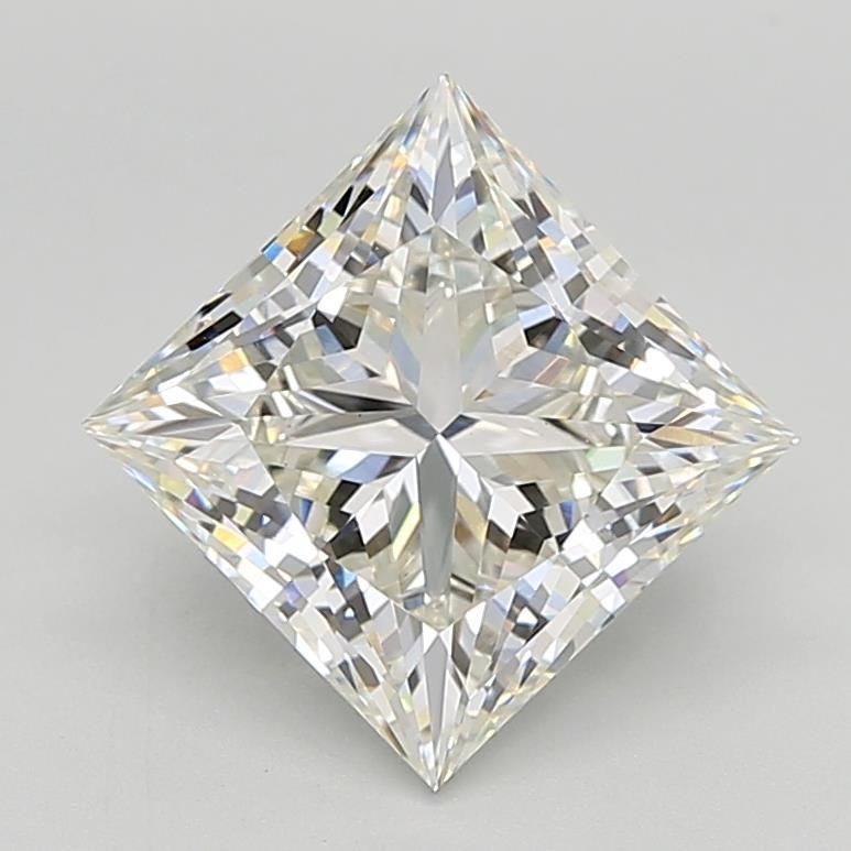 4.05 ct. princess Lab Grown Diamond front image