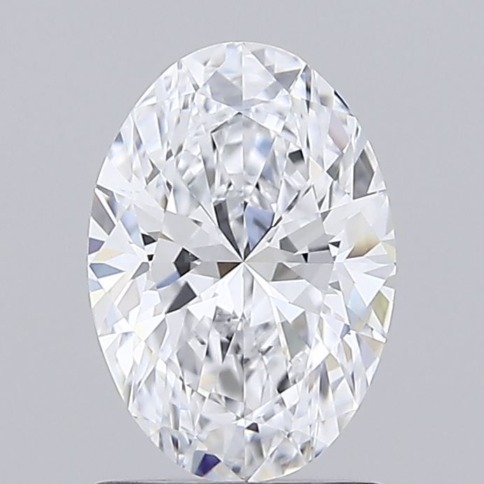 1.34 ct. oval Lab Grown Diamond front image
