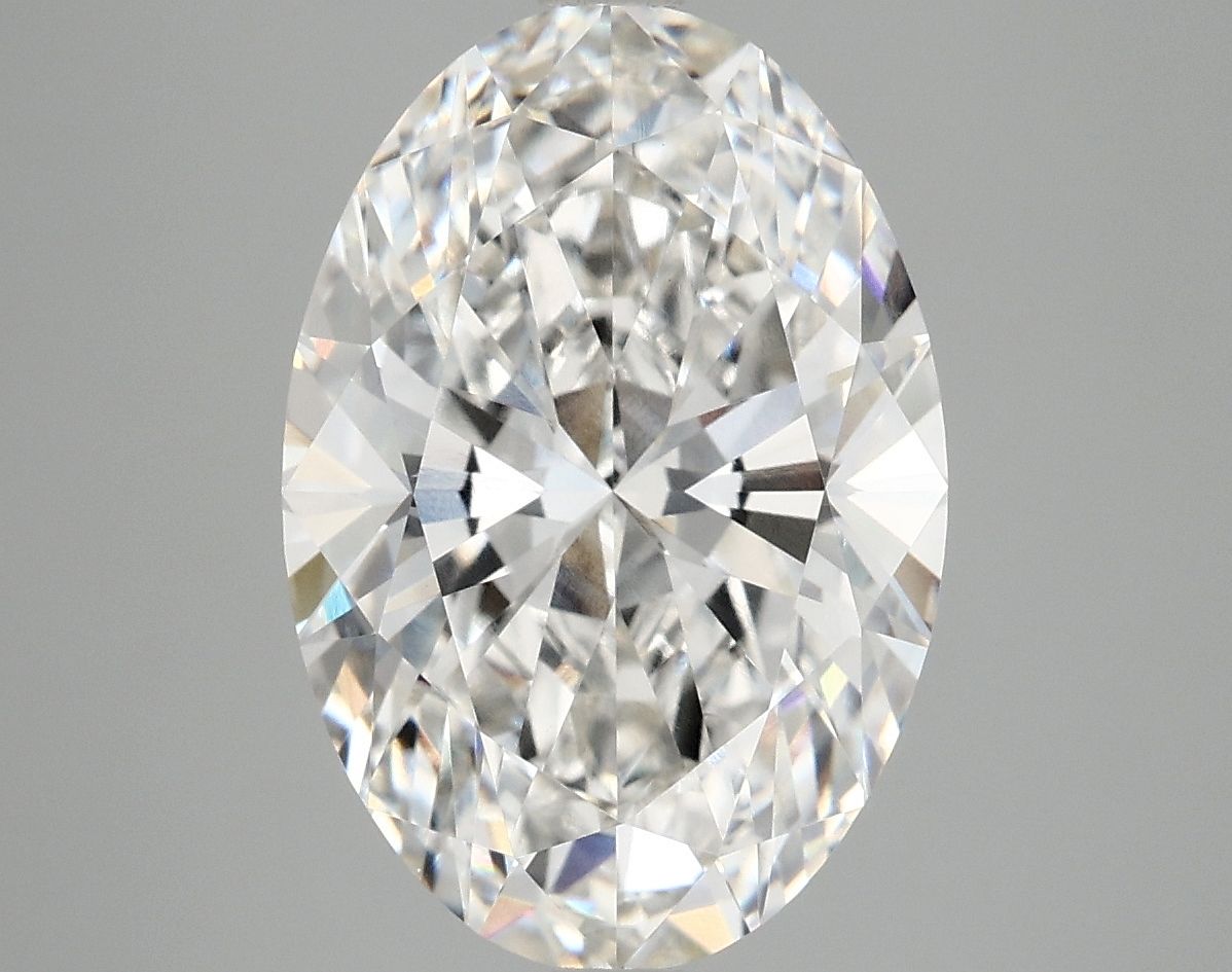 5.10 ct. oval Lab Grown Diamond front image