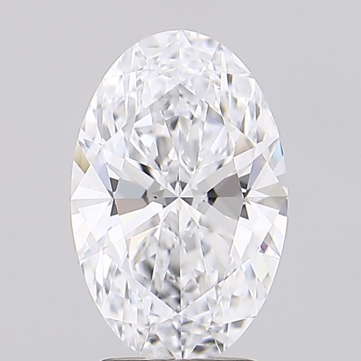 1.85 ct. oval Lab Grown Diamond front image