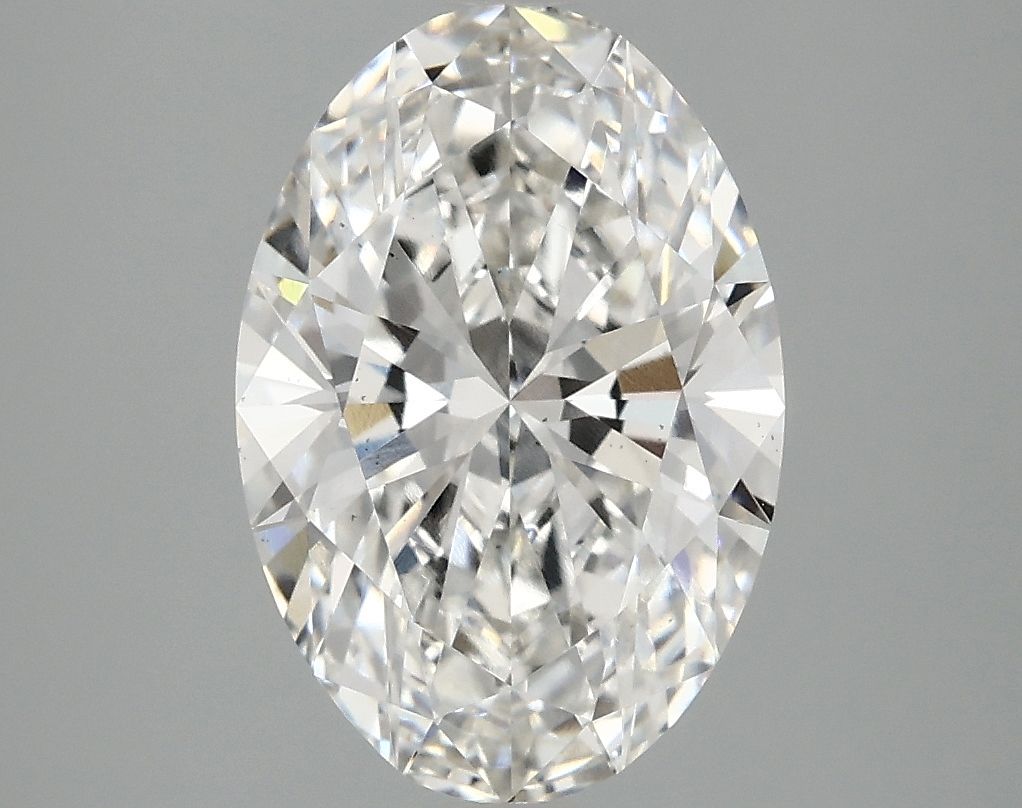 2.72 ct. oval Lab Grown Diamond front image