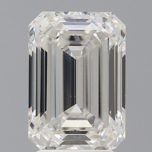 3.10 ct. emerald Lab Grown Diamond front image