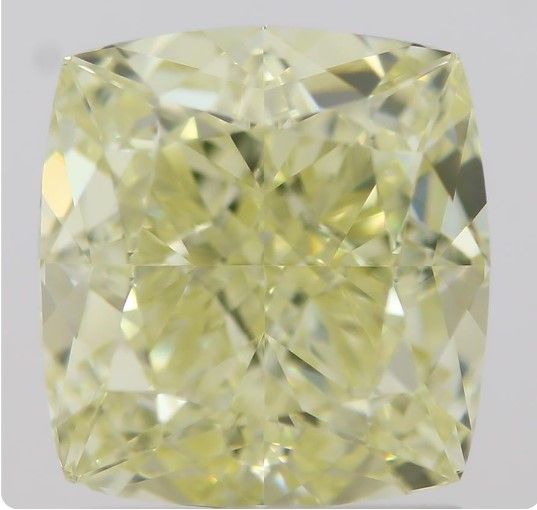 Diament 2.05 ct Fancy Light Yellow/VS1