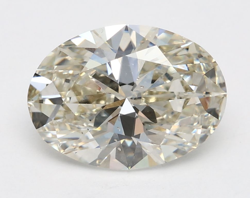 2.02 ct. oval Lab Grown Diamond front image
