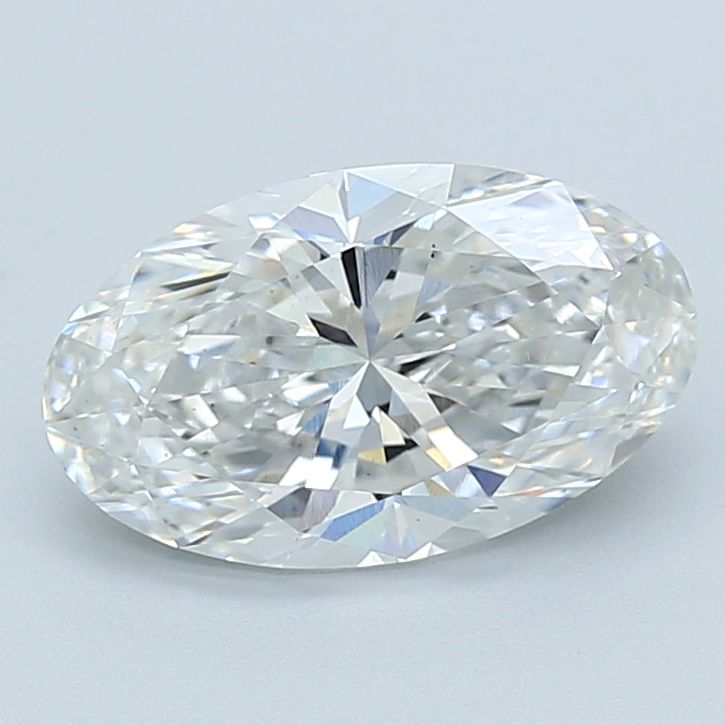 3.01 ct. oval Lab Grown Diamond front image